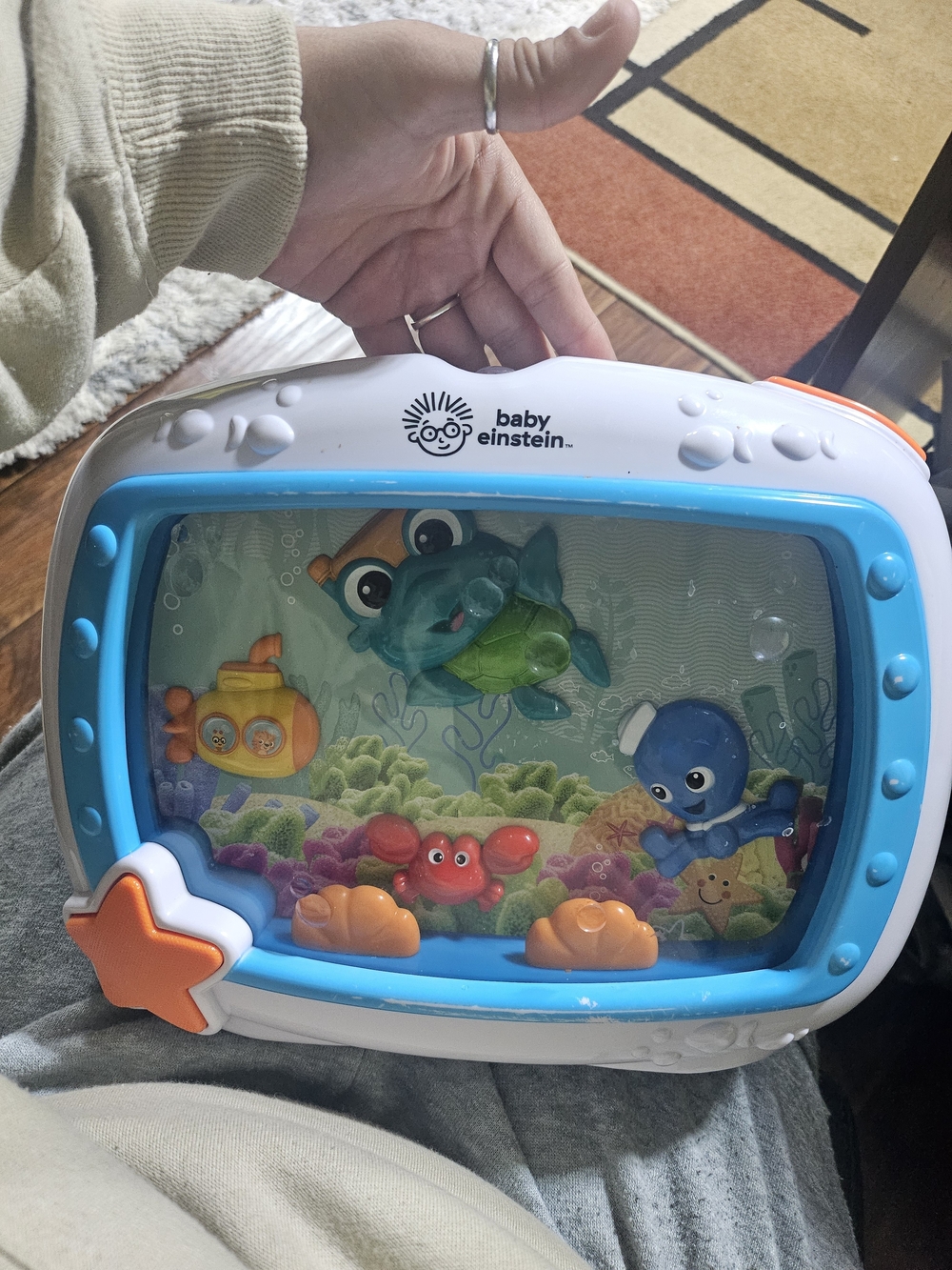 Baby Einstein Sea Dreams Soother Musical Crib Toy & Sound Machine
